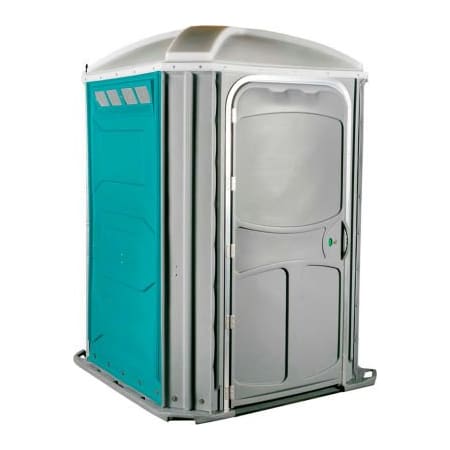 Polyjohn PolyJohn Comfort XL Wheel Chair Accessible Portable Restroom Aqua - PH03-1000
